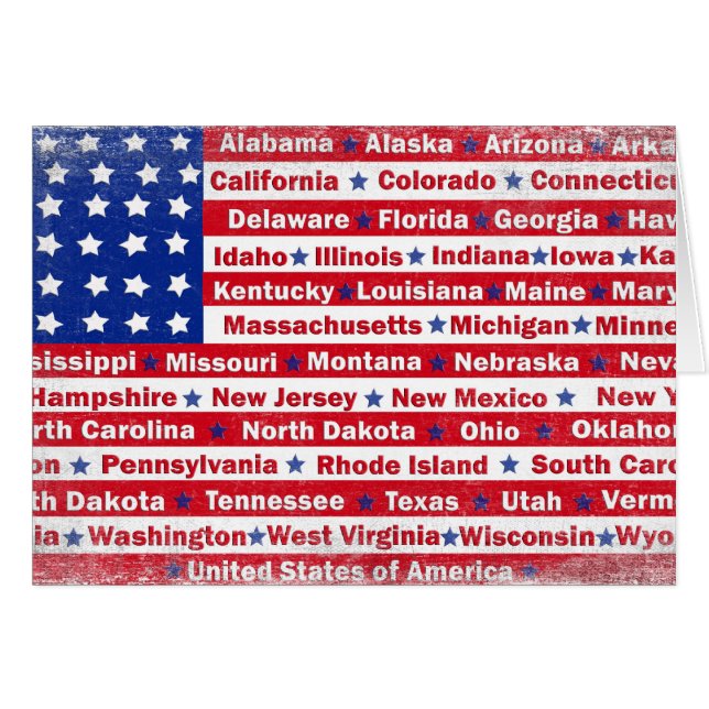 Bandera de Estados Unidos (Anverso (Horizontal))