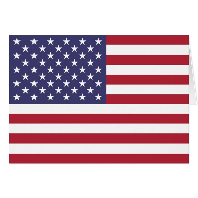 Bandera de Estados Unidos (Anverso (Horizontal))