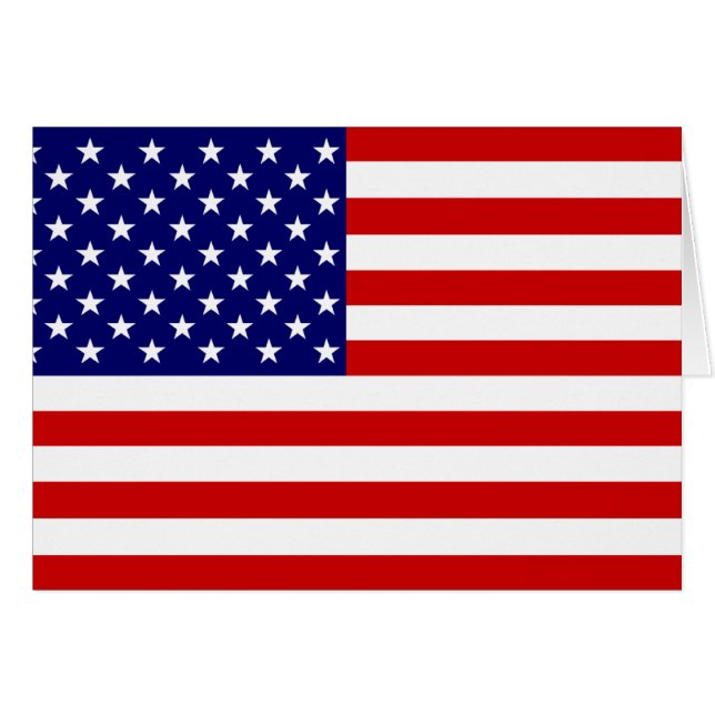 Bandera de Estados Unidos (Anverso (Horizontal))