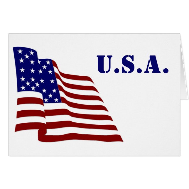 Bandera de Estados Unidos (Anverso (Horizontal))