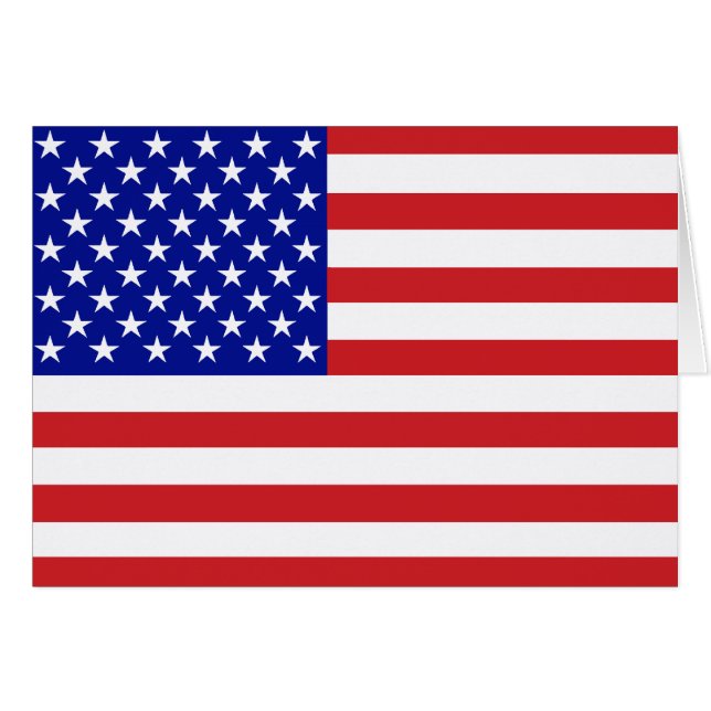 Bandera de Estados Unidos de 50 estrellas (Anverso (Horizontal))