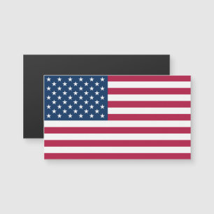 bandera de Estados Unidos de América tarjeta magné