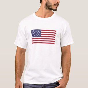 Bandera De Estados Unidos En Camisa