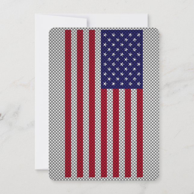 Bandera de Estados Unidos en decoración de estilo  (Anverso)