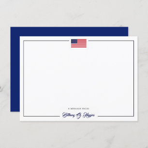 Bandera de Estados Unidos estilo patriótico   Offi