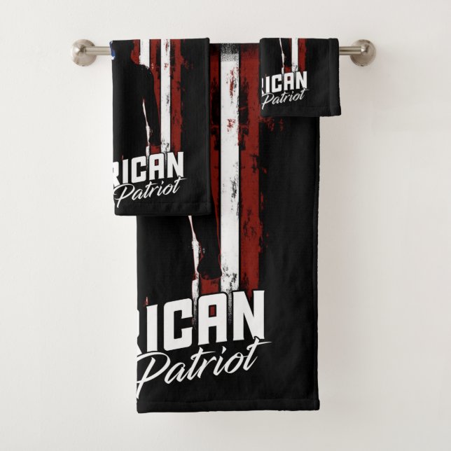 Bandera de Estados Unidos Patriota Norteamericano  (In situ)