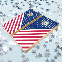 Bandera de Estados Unidos Rojo Estrellas Azules Bl