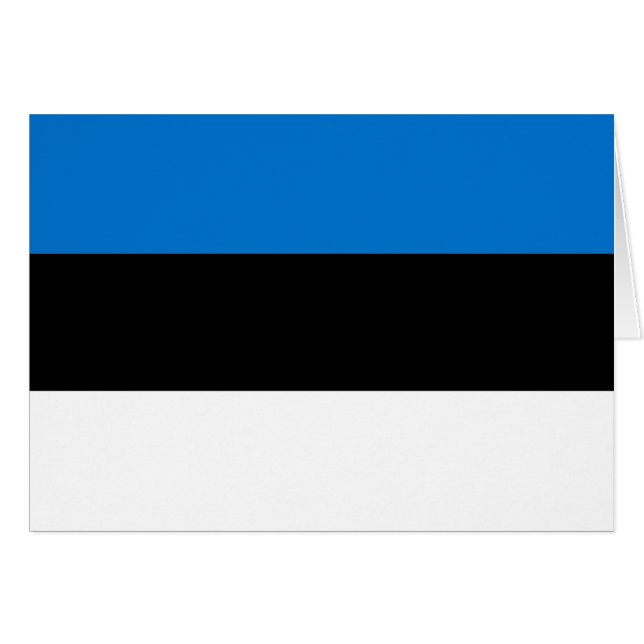 Bandera de Estonia (Anverso (Horizontal))