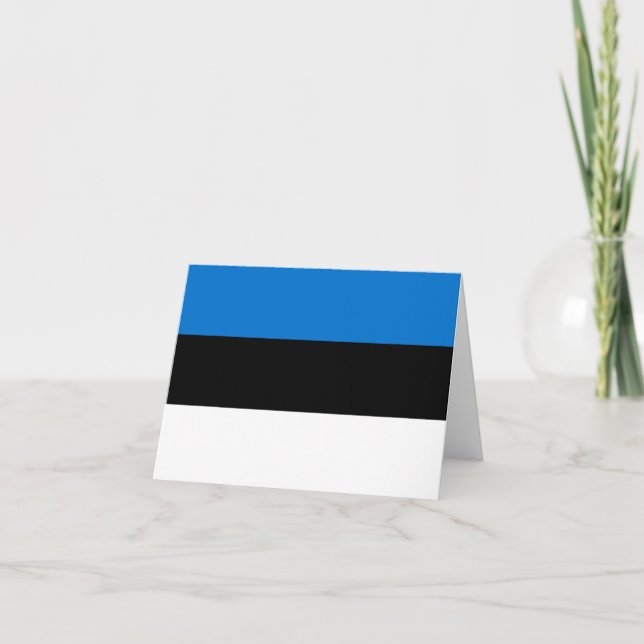 Bandera de Estonia (Anverso)