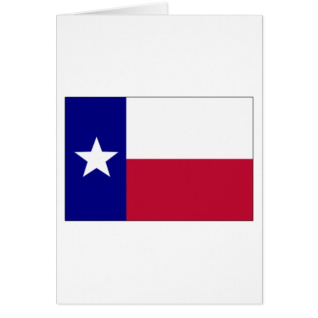 Bandera de estrella solitaria de Texas (Frente)