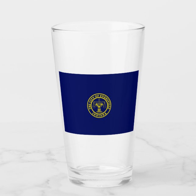 Bandera de Evansville (Indiana) (Anverso)