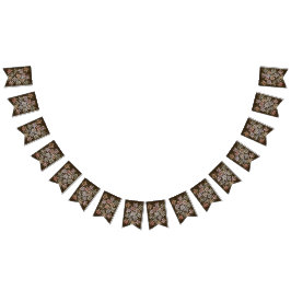 Bandera de Feliz Cumpleaños floreada