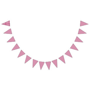 Bandera de fiesta   Banderines   Rosa   Festivo