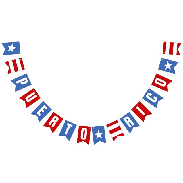 Bandera de fiesta de Puerto Rico (Todo)