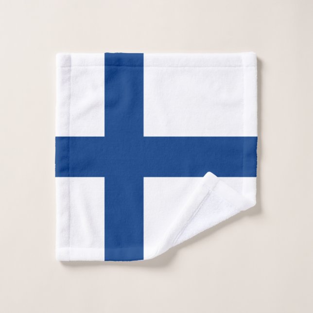 Bandera de Finlandia (Toallita)