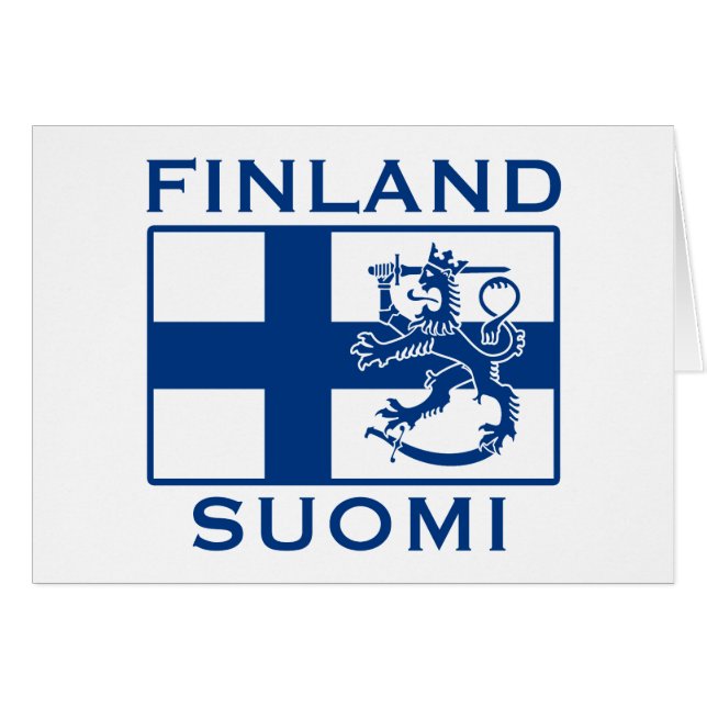 Bandera de Finlandia (Anverso (Horizontal))