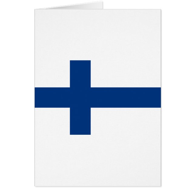 Bandera de Finlandia (Frente)