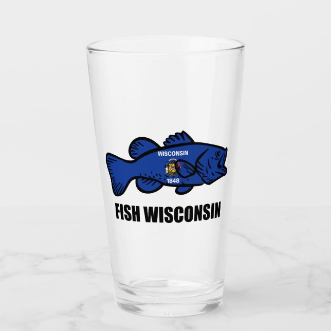Bandera de Fish Wisconsin (Anverso)