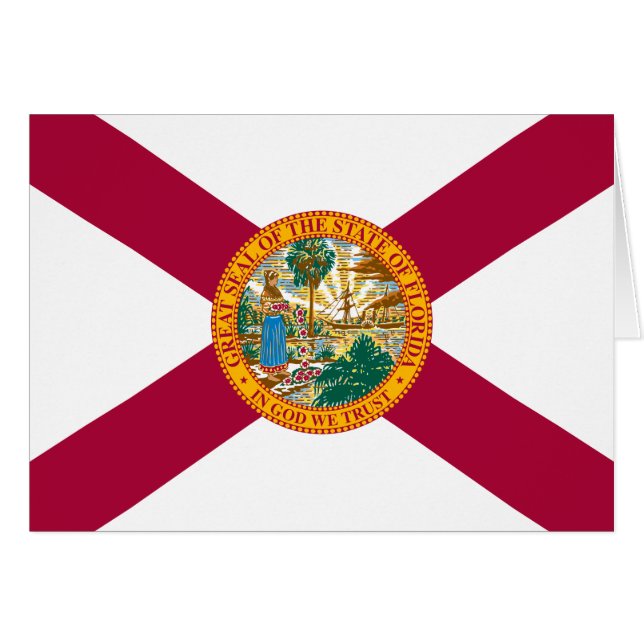 Bandera de Florida (Anverso (Horizontal))