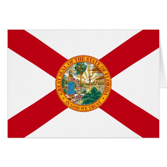 Bandera de Florida (Anverso (Horizontal))