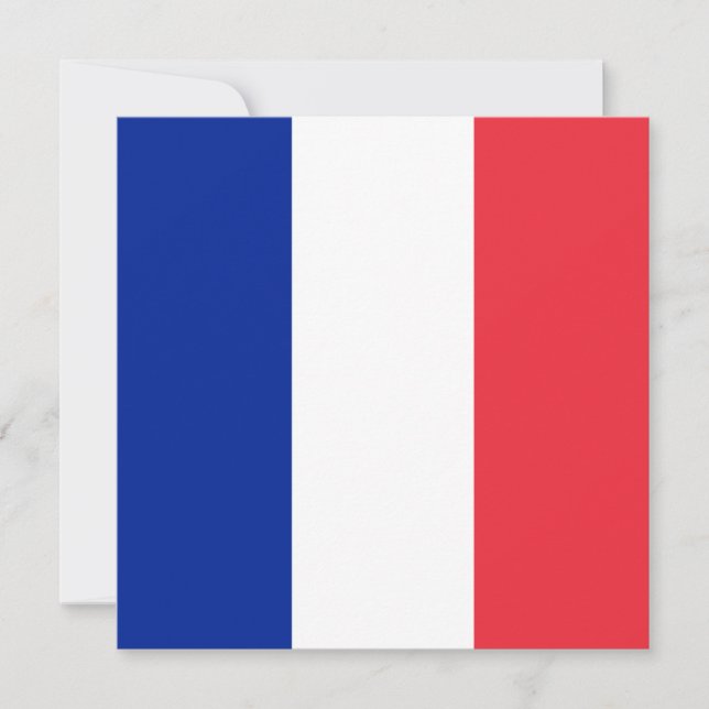 Bandera de Francia (Anverso)