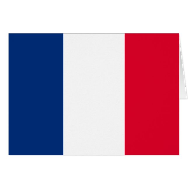 Bandera de Francia (Anverso (Horizontal))