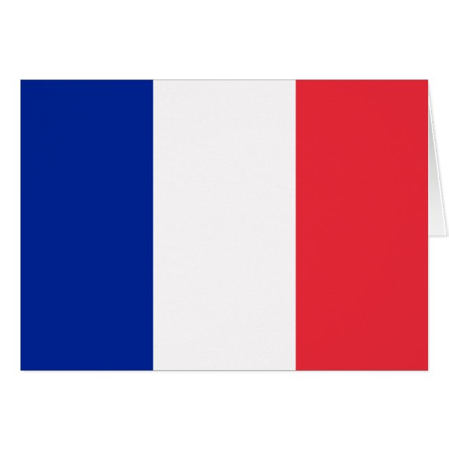 Bandera de Francia (Anverso (Horizontal))