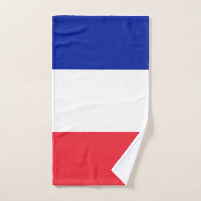 Bandera de Francia (Toalla de mano)