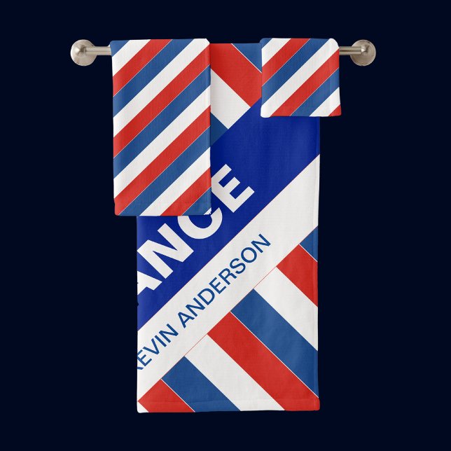 Bandera de Francia patriótica personalizada (Subido por el creador)