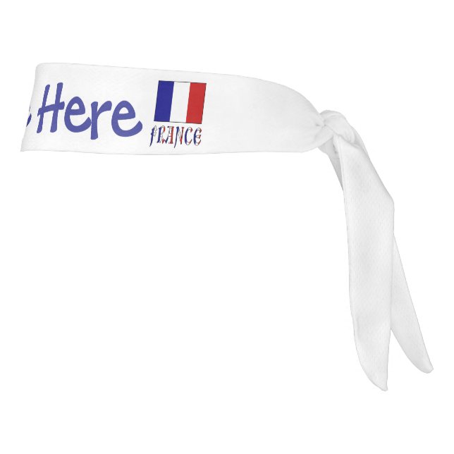 Bandera de Francia Personalizada Patrimonio  (Girar 90)