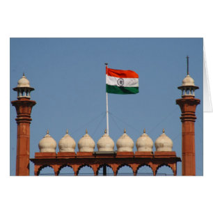 bandera de fuerte delhi
