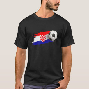 Bandera de fútbol croata Jersey
