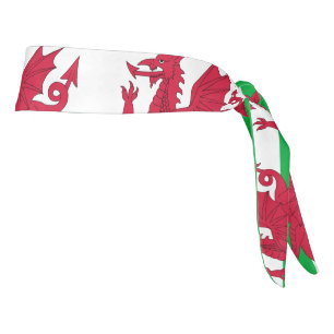 Bandera de Gales Banda de la cabeza