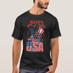Bandera De Gato Negro Usa Top Hat Feliz Merica 4 D