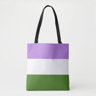 Bandera de género LGBT Bolsa de Tote