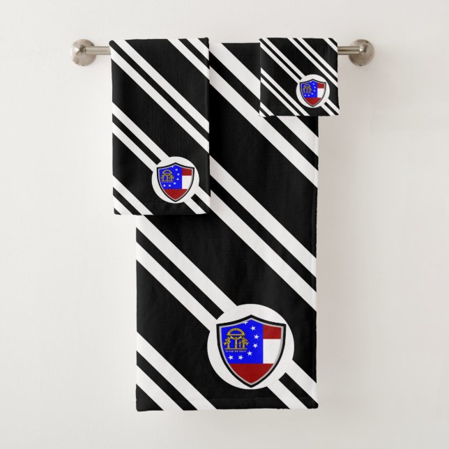 Bandera de Georgia (In situ)