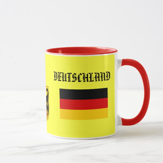 Bandera de GERMANY*/de DEUTSCHLAND y taza del (Derecha)
