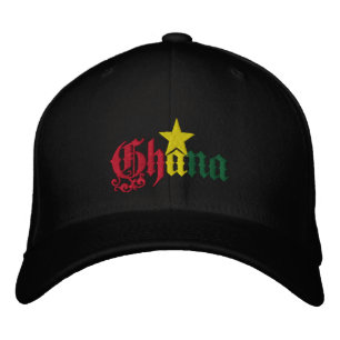 Bandera de Ghana Star de la gorra ghanesa