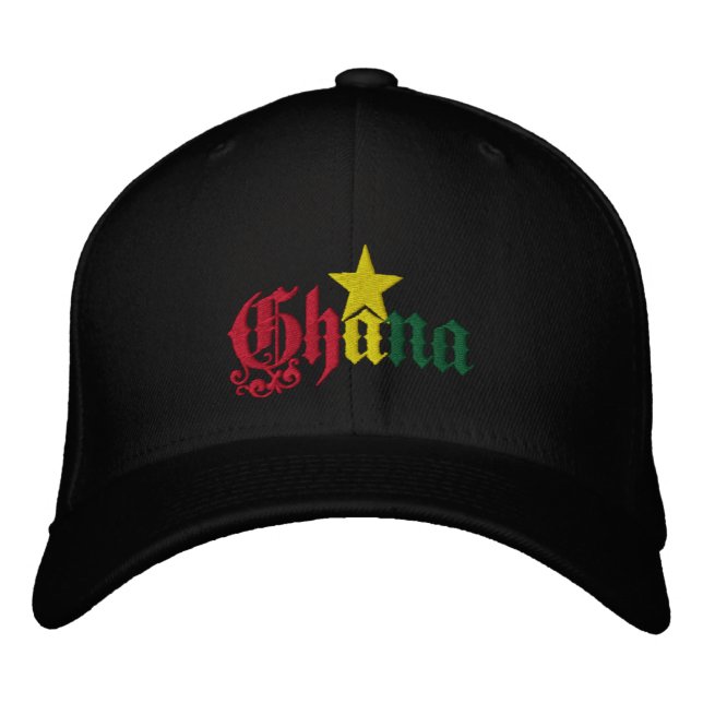 Bandera de Ghana Star de la gorra ghanesa (Anverso)