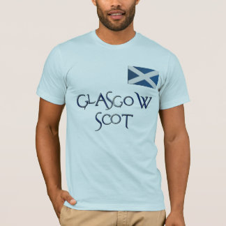 BANDERA DE Glasgow DE Camiseta Patriótica SCOTLAND