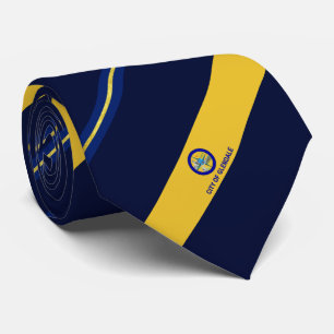 Bandera de Glendale (California), corbatas de cuel