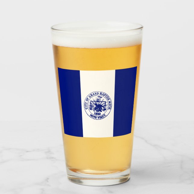 Bandera de Grand Rapids (Michigan City) (Anverso (lleno))