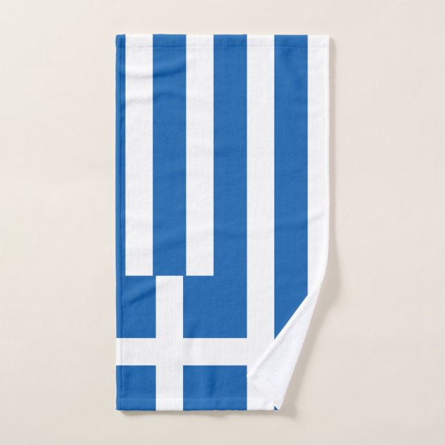 Bandera de Grecia (Toalla de mano)