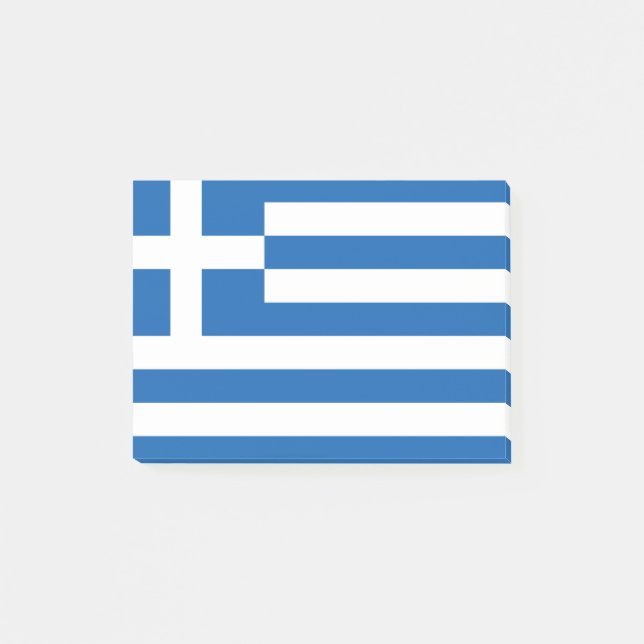 Bandera de Grecia Notas Post-it® (Anverso)