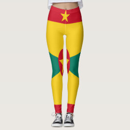 Bandera de Grenada legging