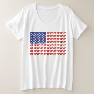 Bandera de Grizzly Bear USA