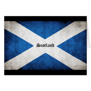 Bandera de Grunge de Escocia