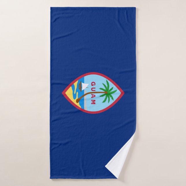 Bandera de Guam (Toalla de baño)