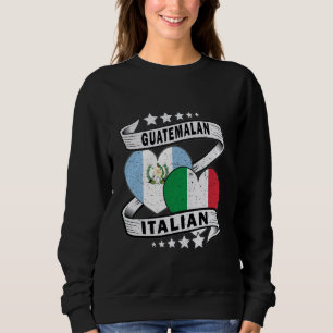 Bandera De Guatemala E Italia De La Camisa Italian