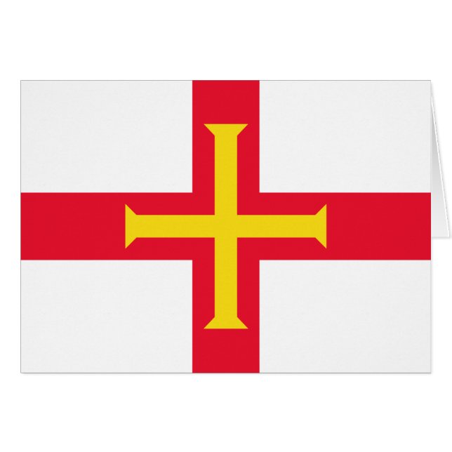 Bandera de Guernsey (Anverso (Horizontal))
